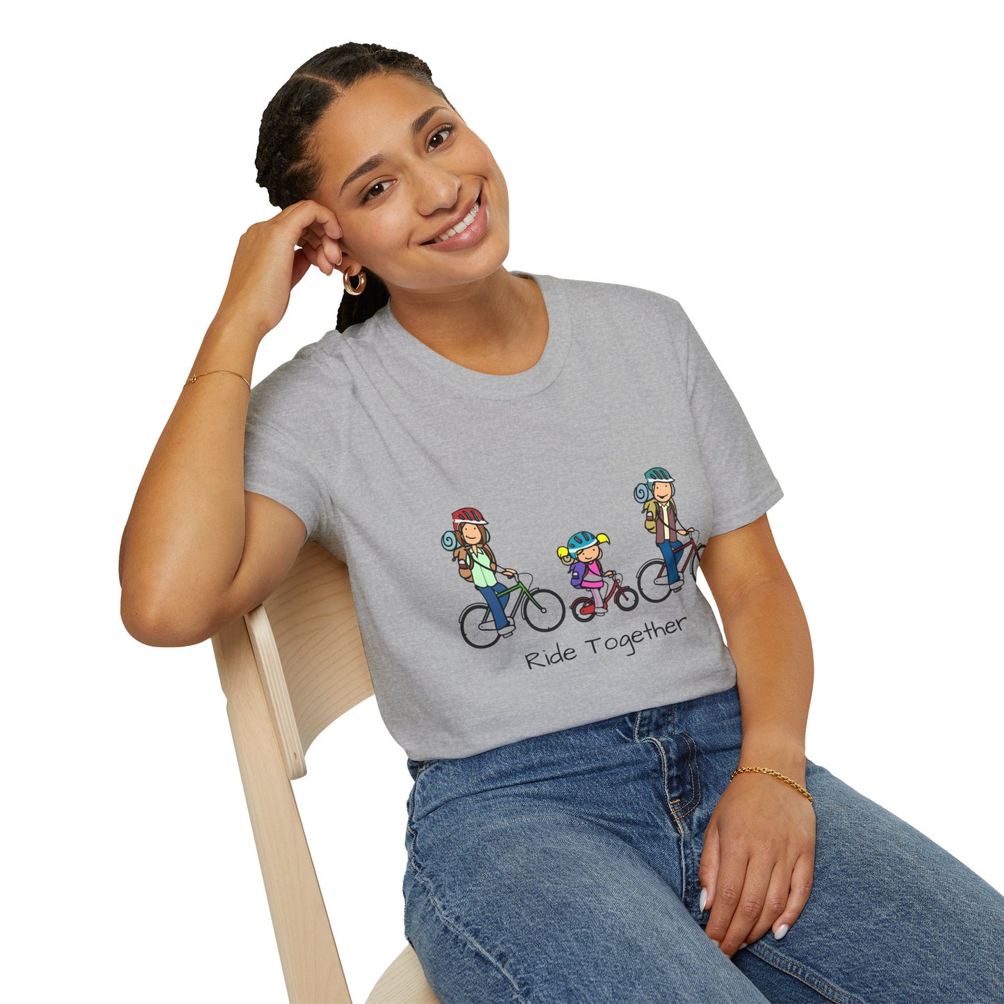 Ride Together Family Bike T-Shirt