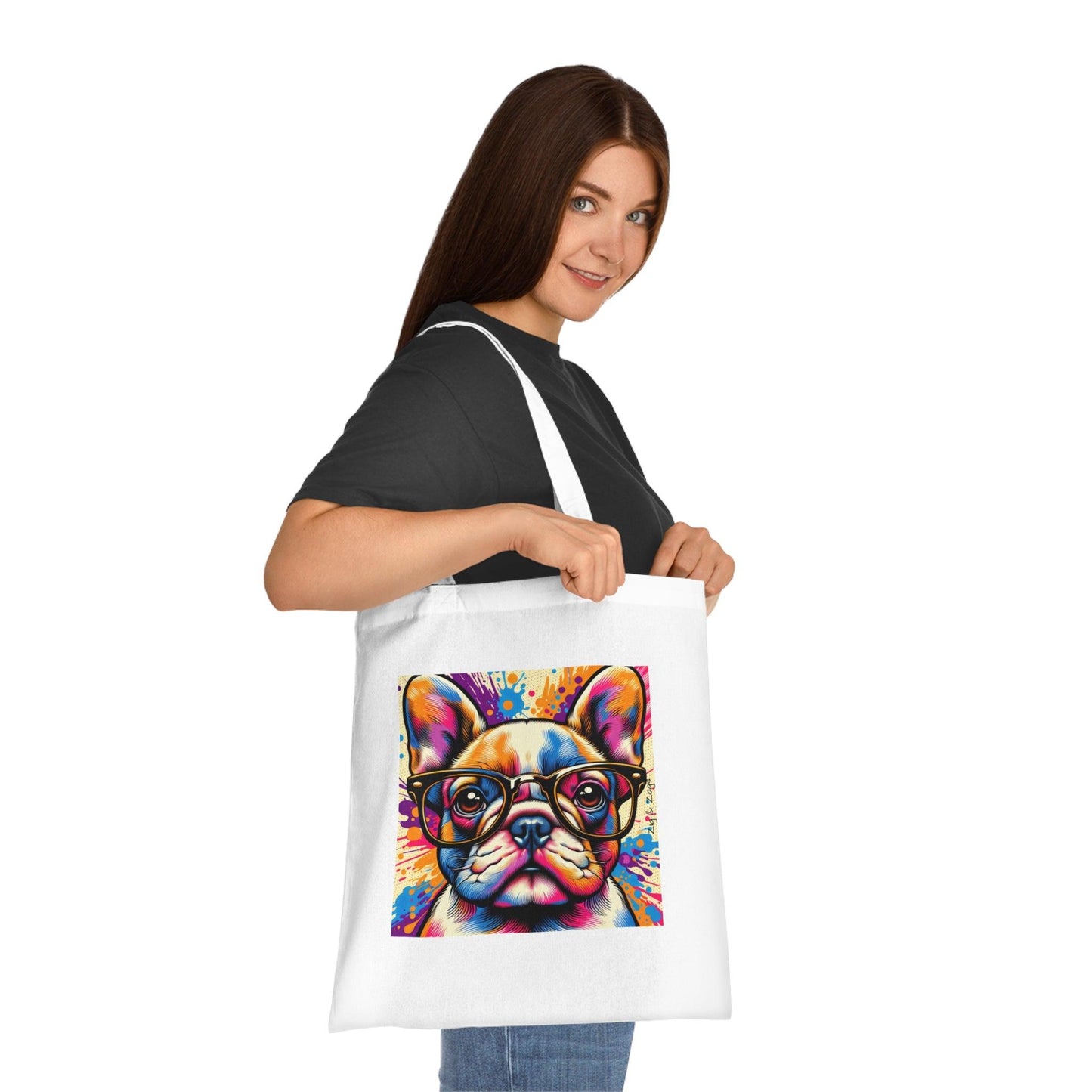 French Bulldog Cotton Tote Bag