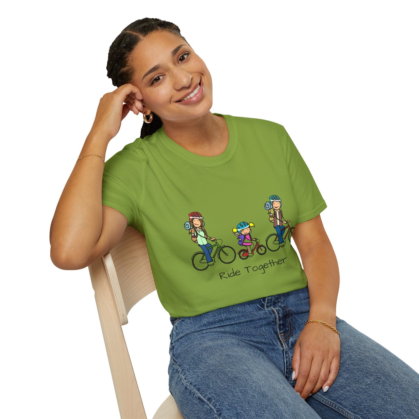 Ride Together Family Bike T-Shirt