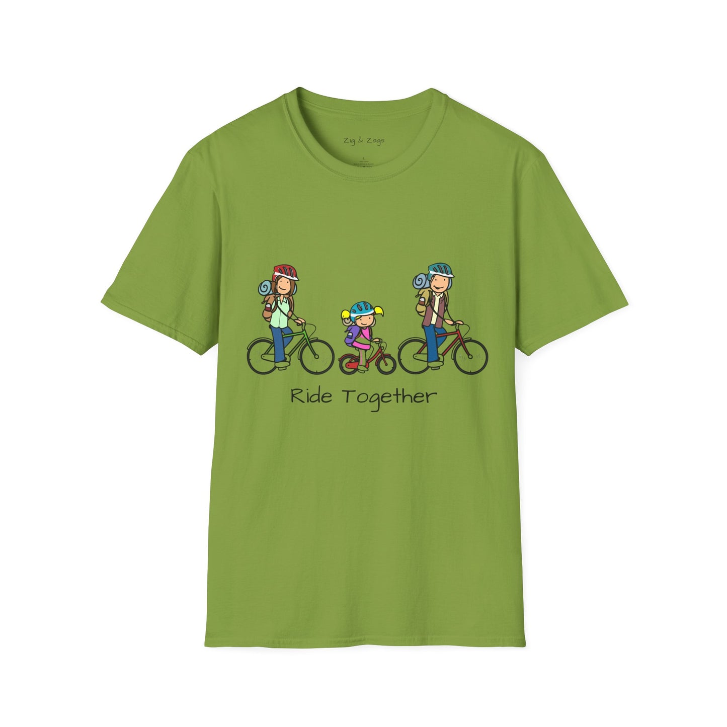 Ride Together Family Bike T-Shirt