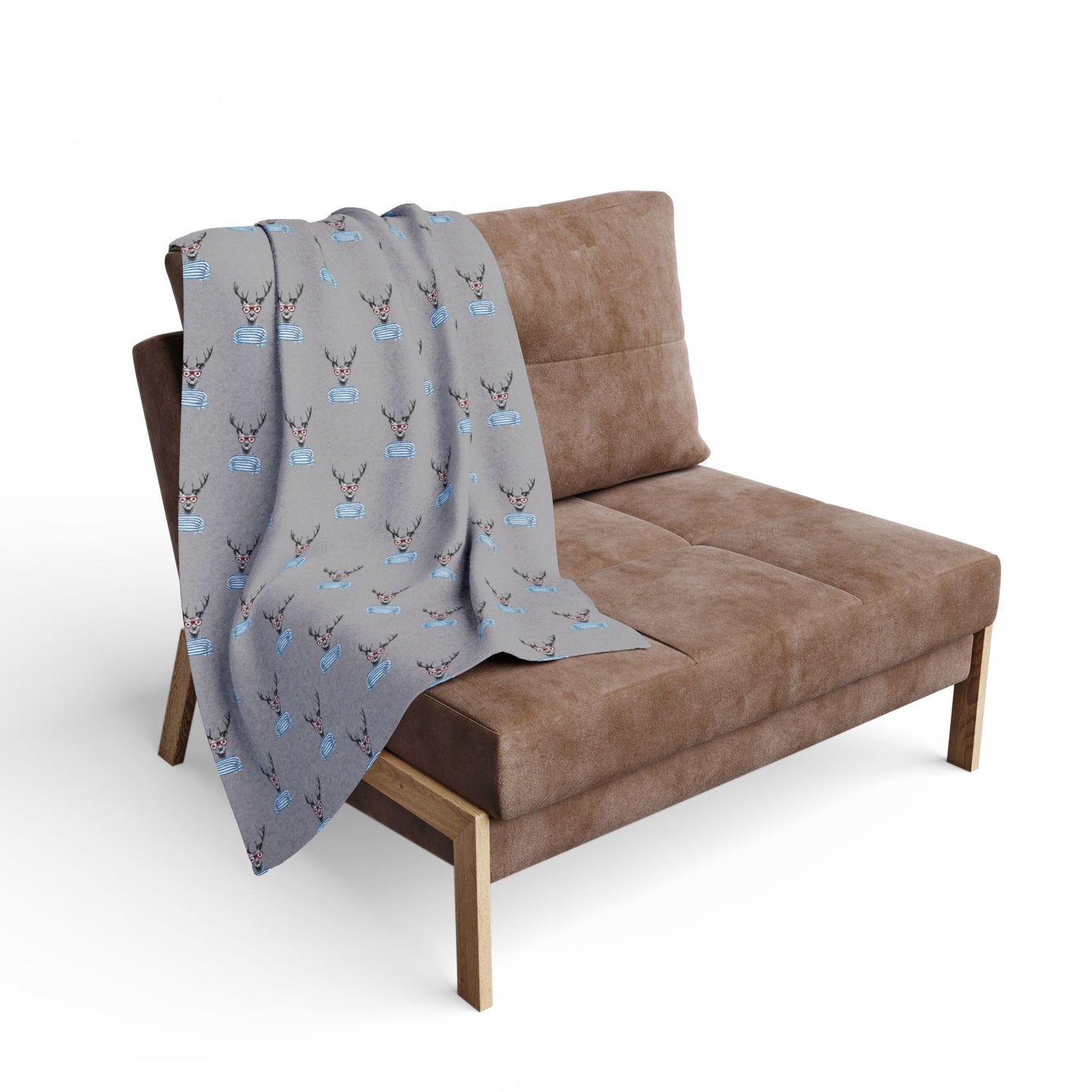 Wild & Free Stag Arctic Fleece Blanket