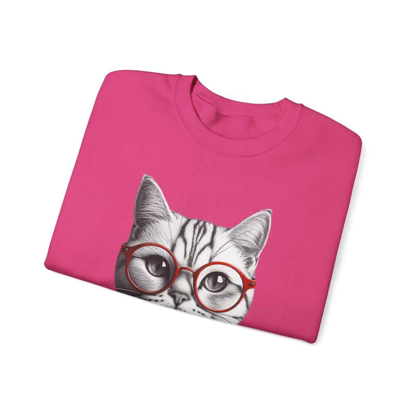 Cat-titude Unisex Heavy Blend Crewneck Sweatshirt