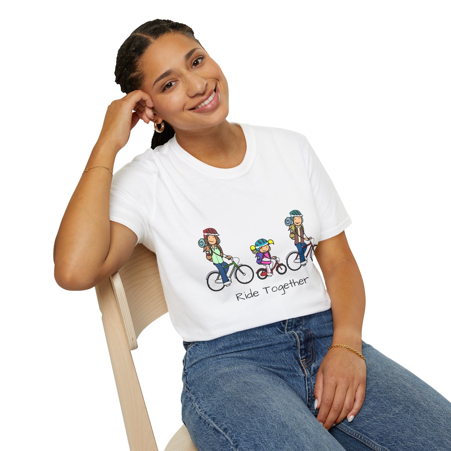 Ride Together Family Bike T-Shirt