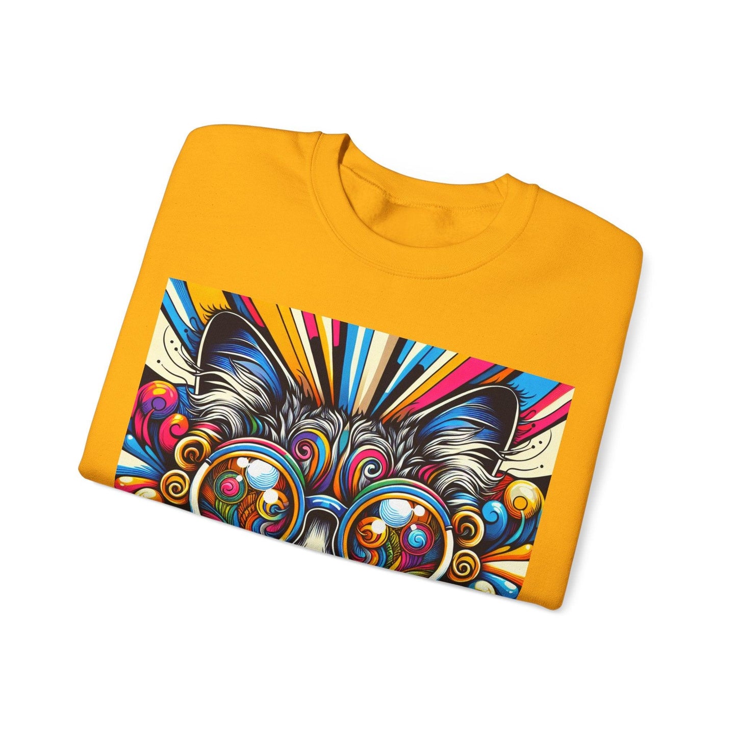 Cool Cat Pop Art Print Unisex Sweatshirt