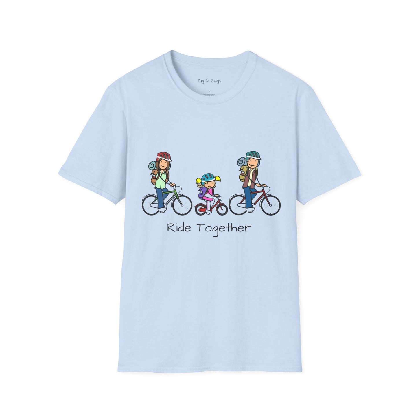 Ride Together Family Bike T-Shirt