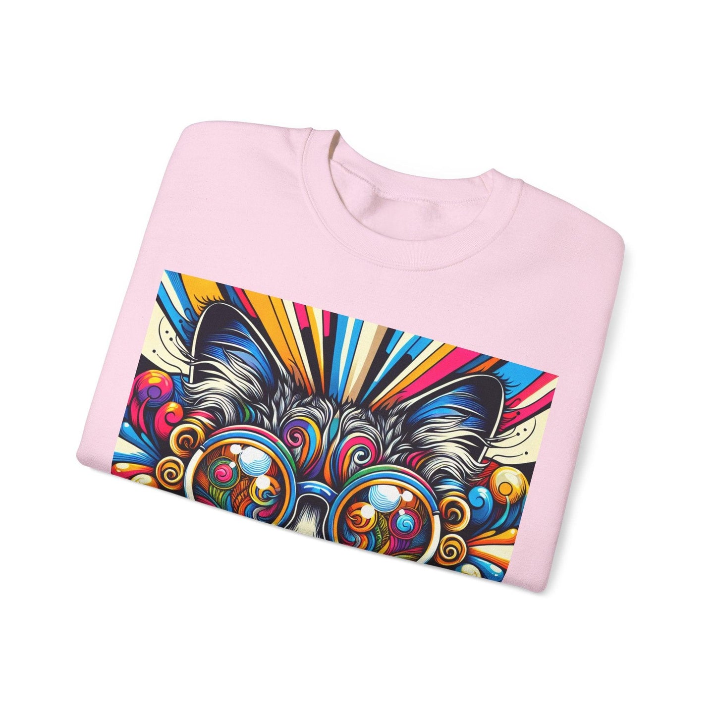Cool Cat Pop Art Print Unisex Sweatshirt