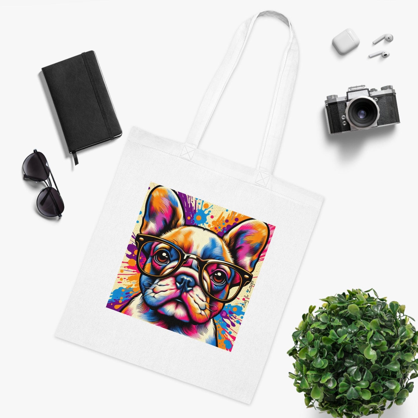 French Bulldog Cotton Tote Bag