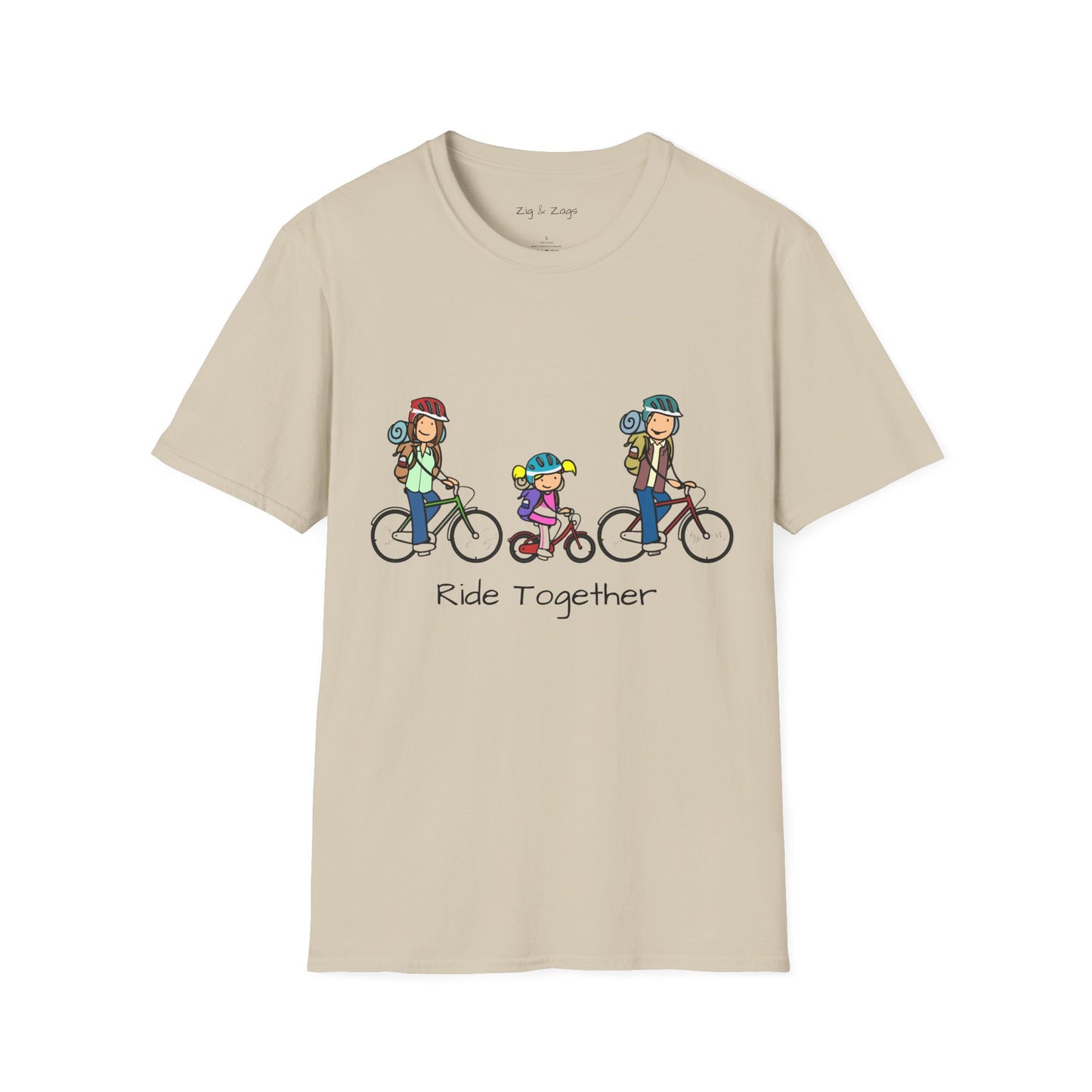 Ride Together Family Bike T-Shirt