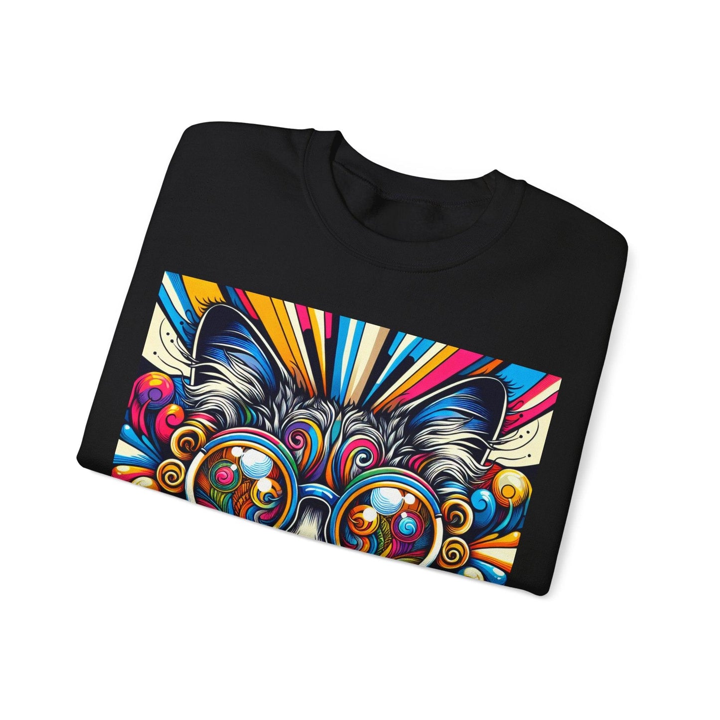 Cool Cat Pop Art Print Unisex Sweatshirt