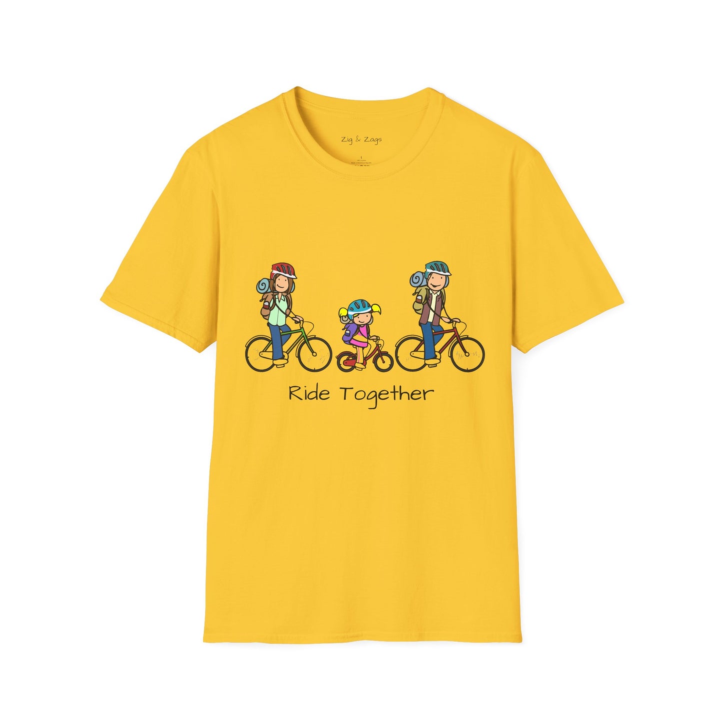 Ride Together Family Bike T-Shirt