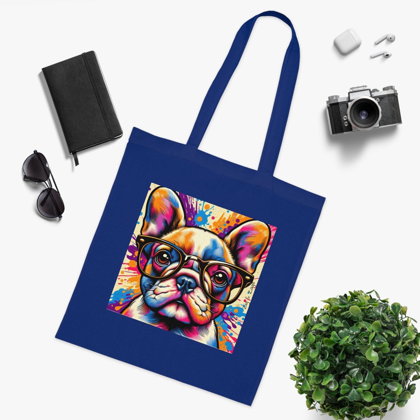 French Bulldog Cotton Tote Bag