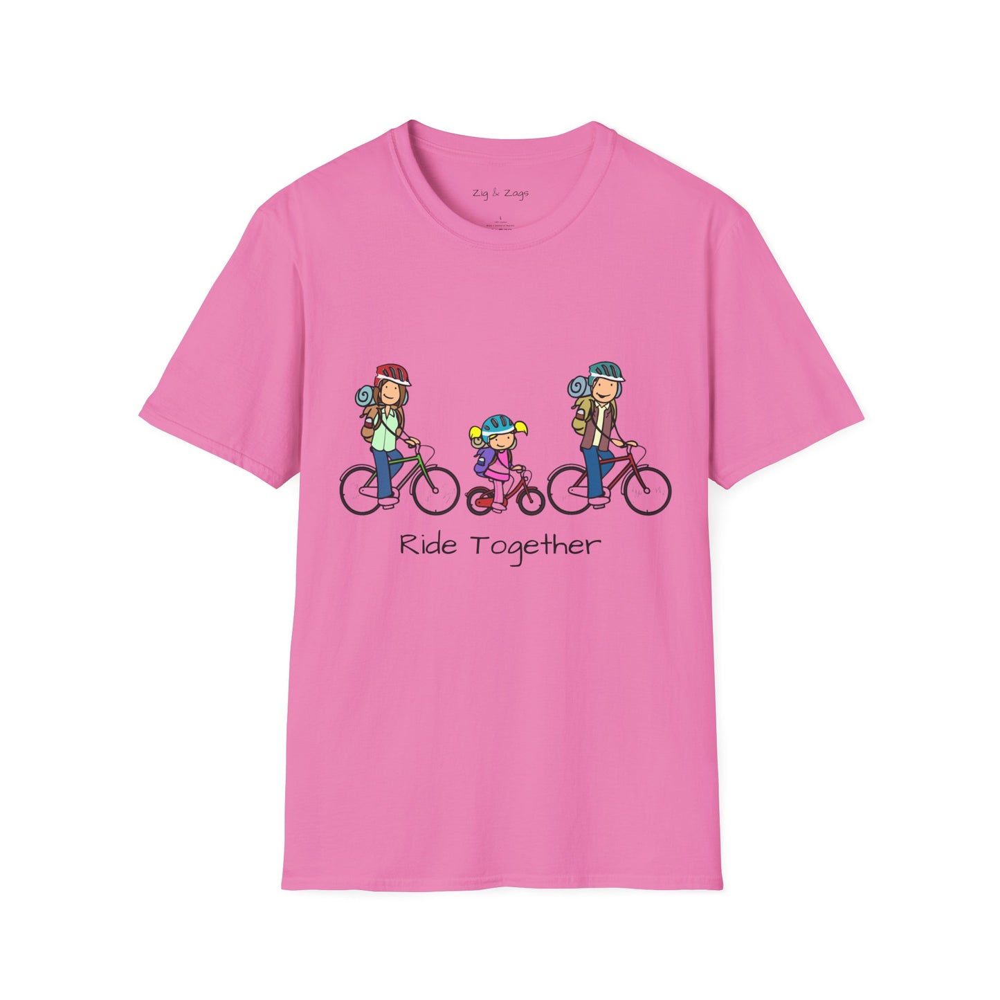 Ride Together Family Bike T-Shirt