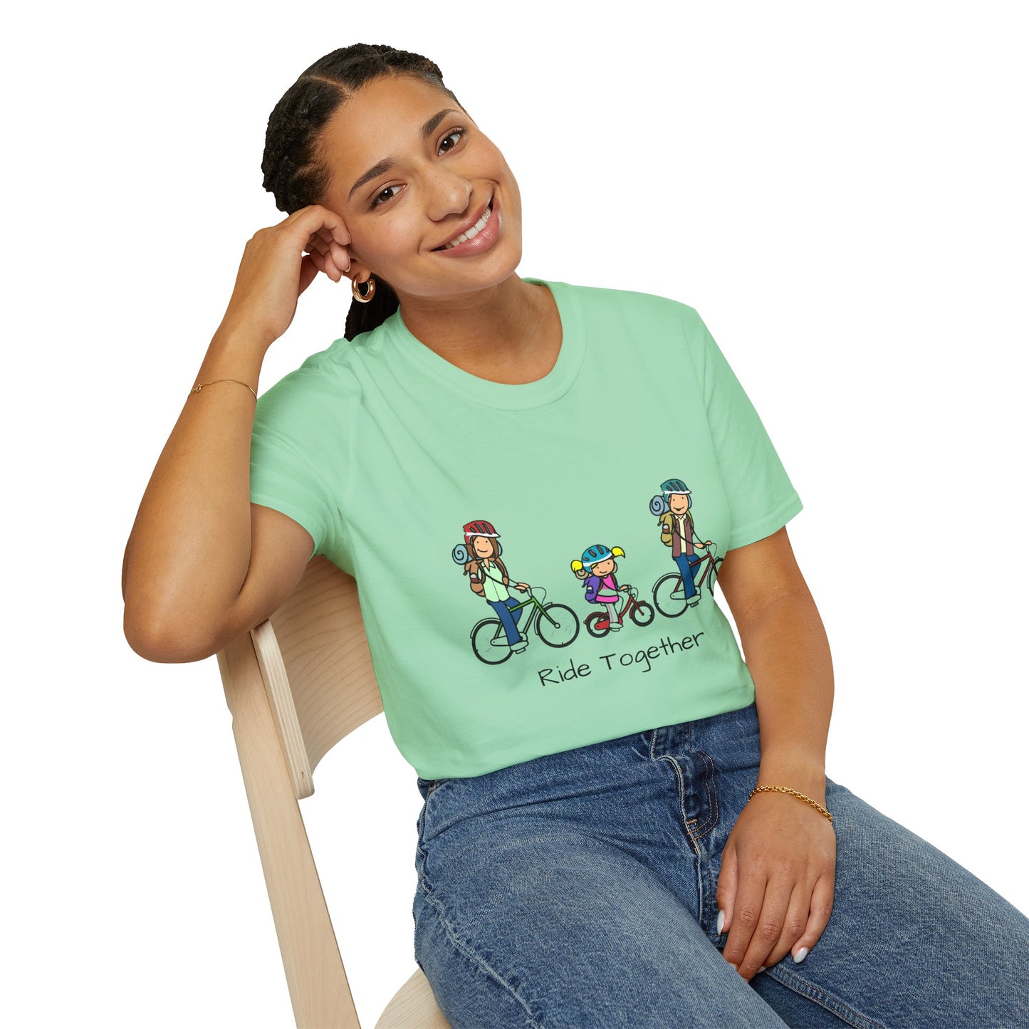 Ride Together Family Bike T-Shirt