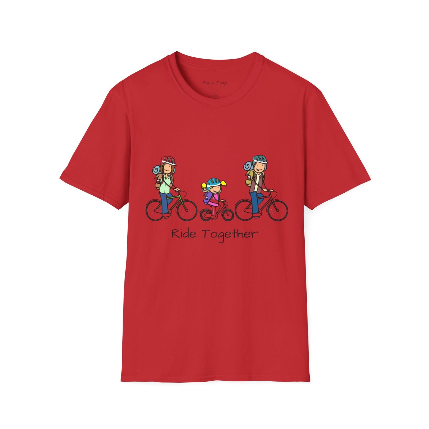 Ride Together Family Bike T-Shirt