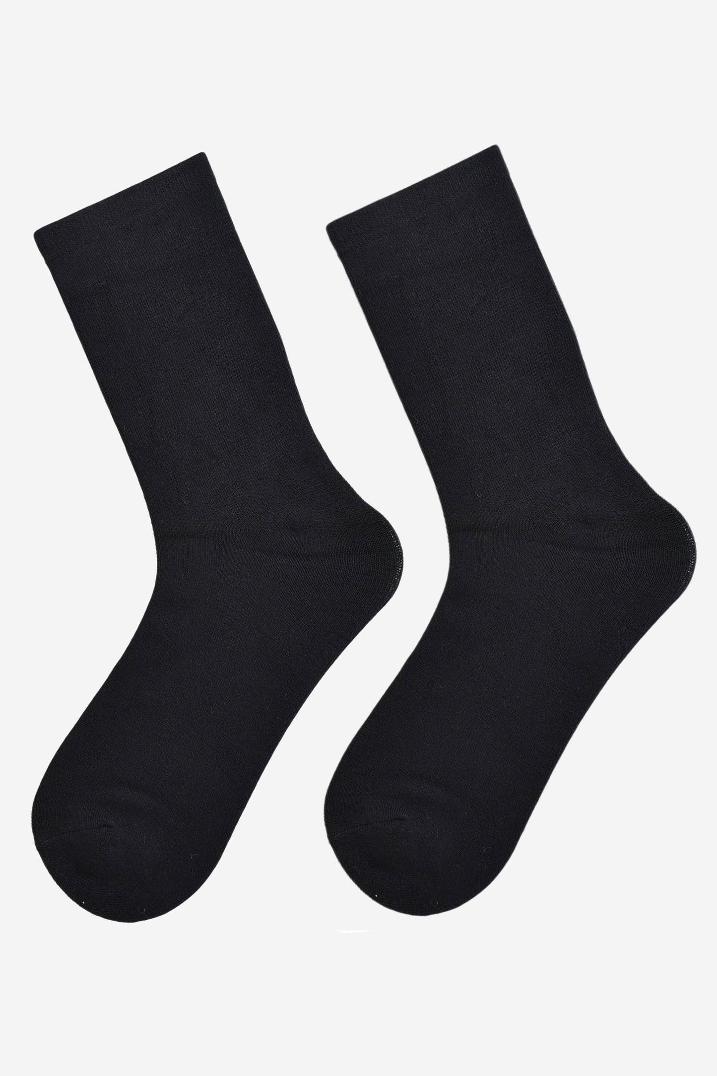 Women's Black Bamboo Socks