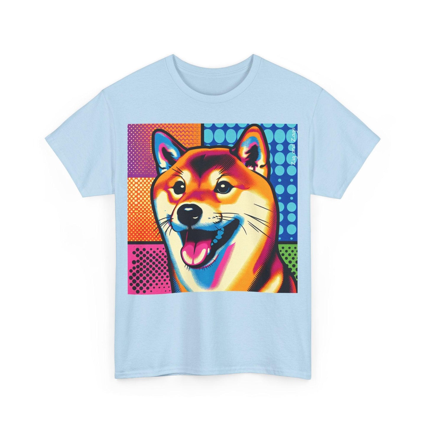 Shiba Dog Pop Art TShirt