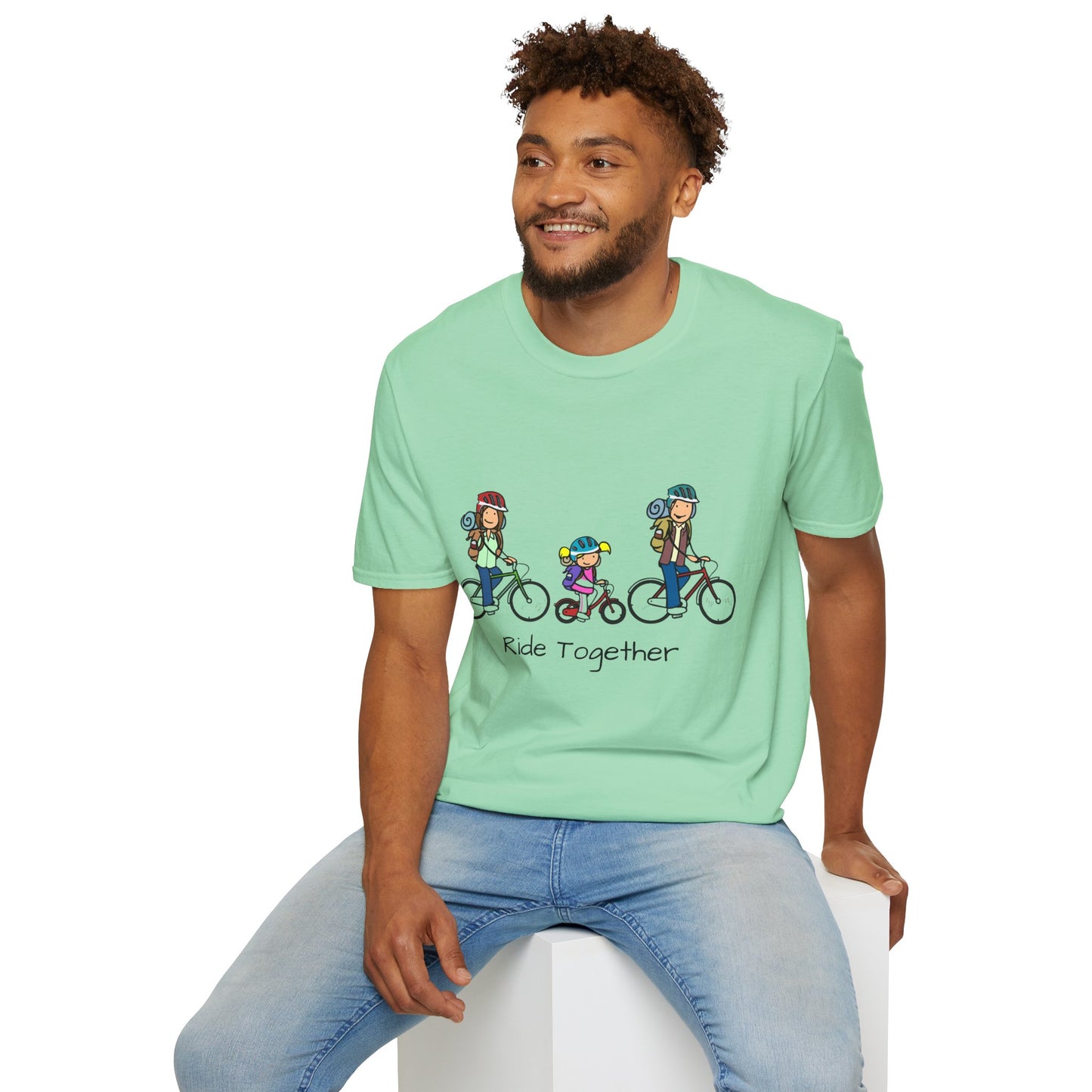 Ride Together Family Bike T-Shirt