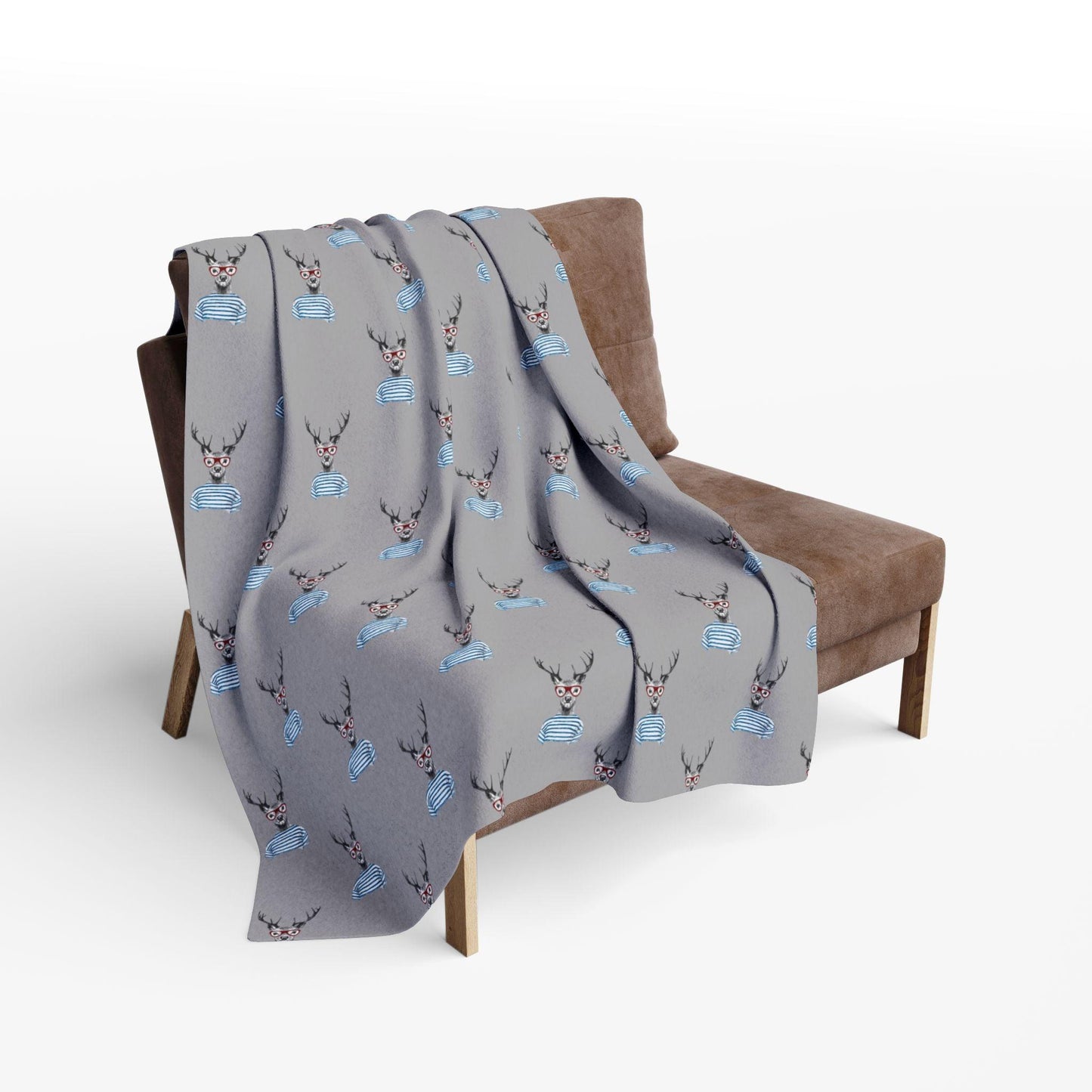 Wild & Free Stag Arctic Fleece Blanket