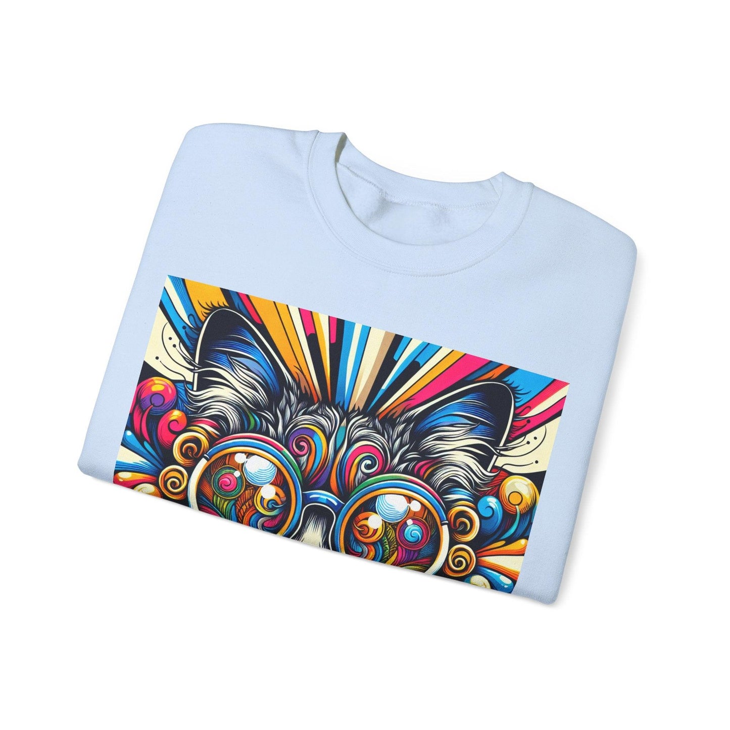 Cool Cat Pop Art Print Unisex Sweatshirt