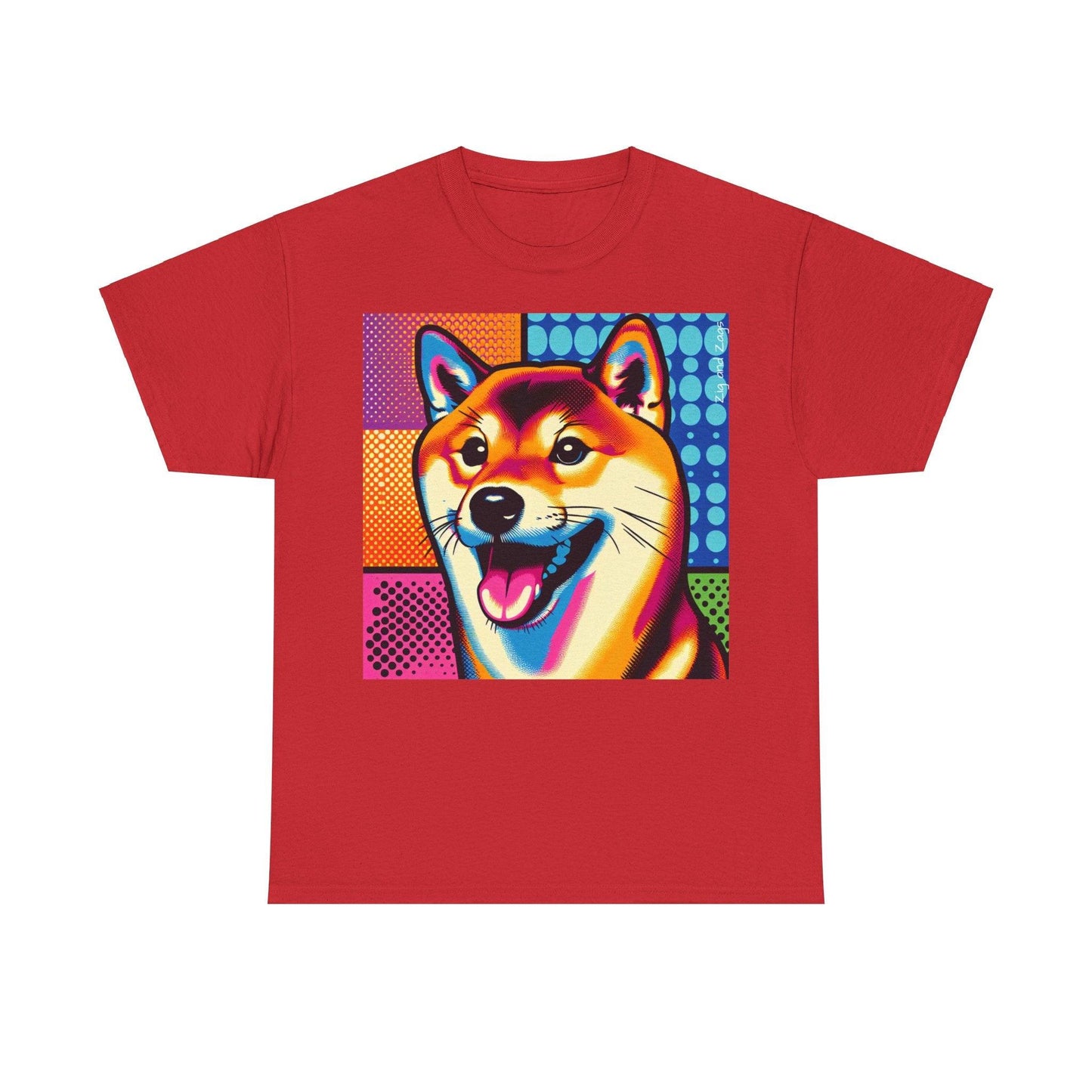 Shiba Dog Pop Art TShirt