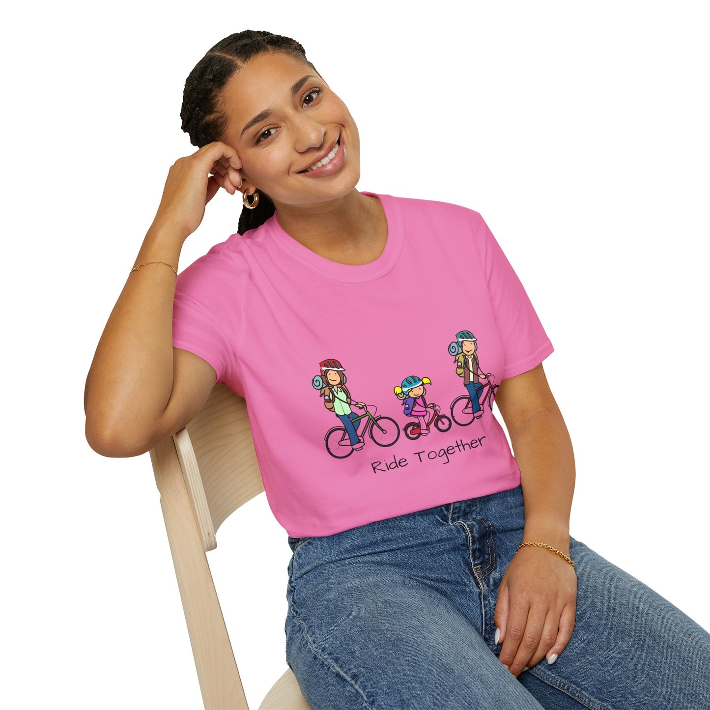 Ride Together Family Bike T-Shirt