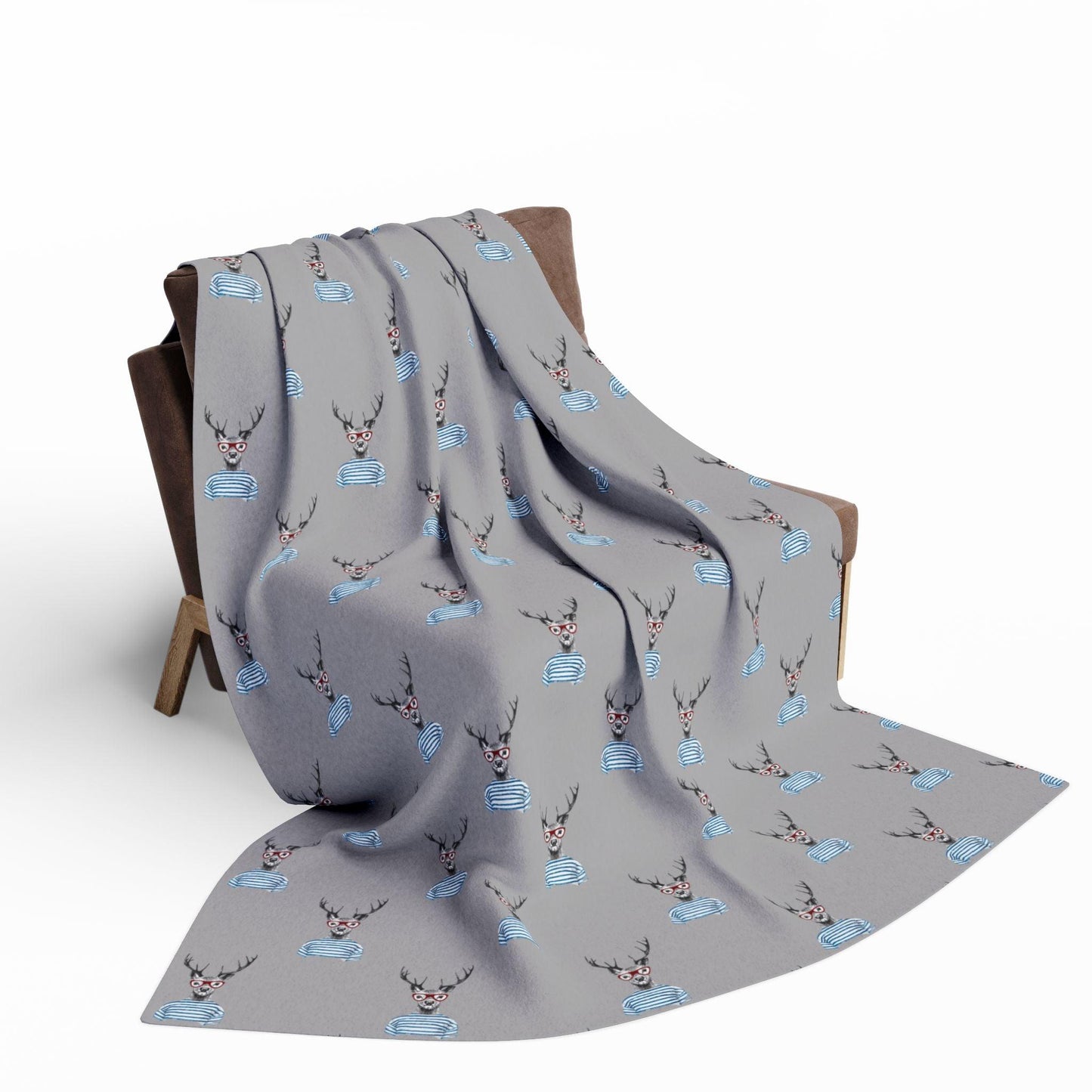 Wild & Free Stag Arctic Fleece Blanket