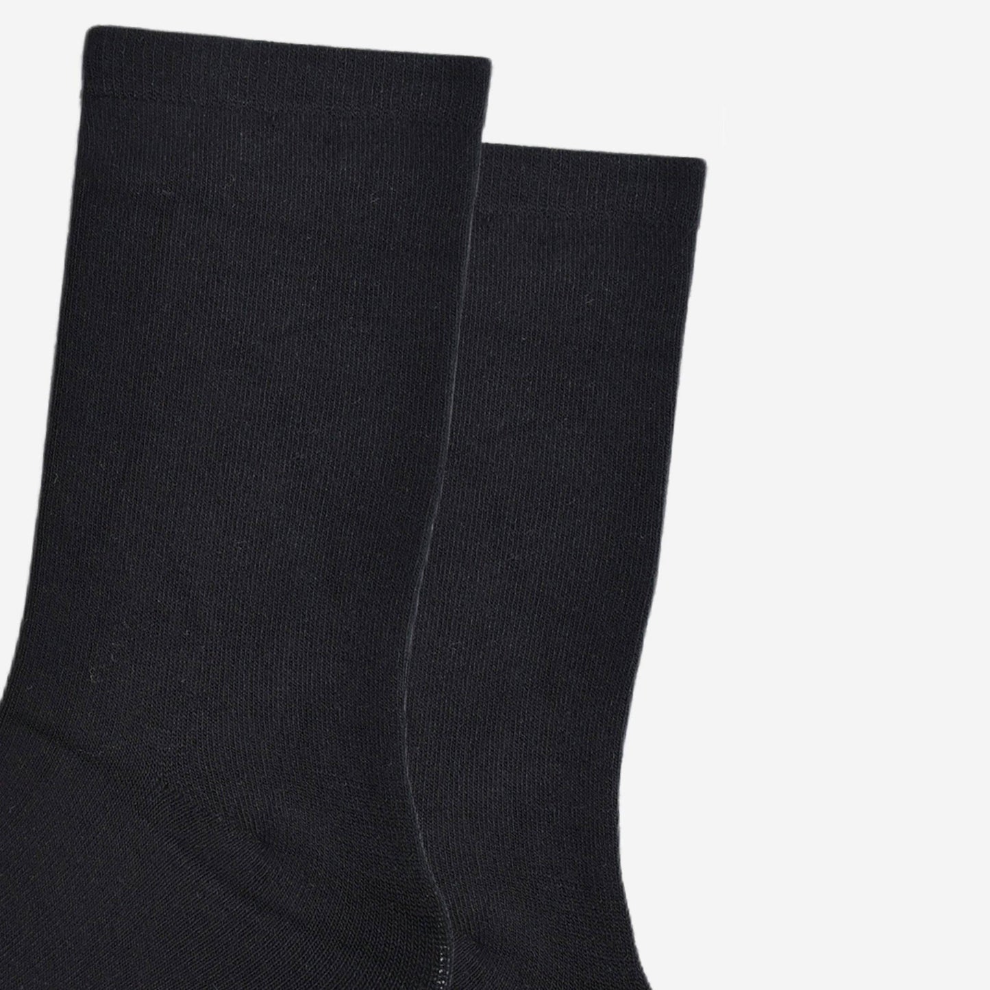 Women's Black Bamboo Socks