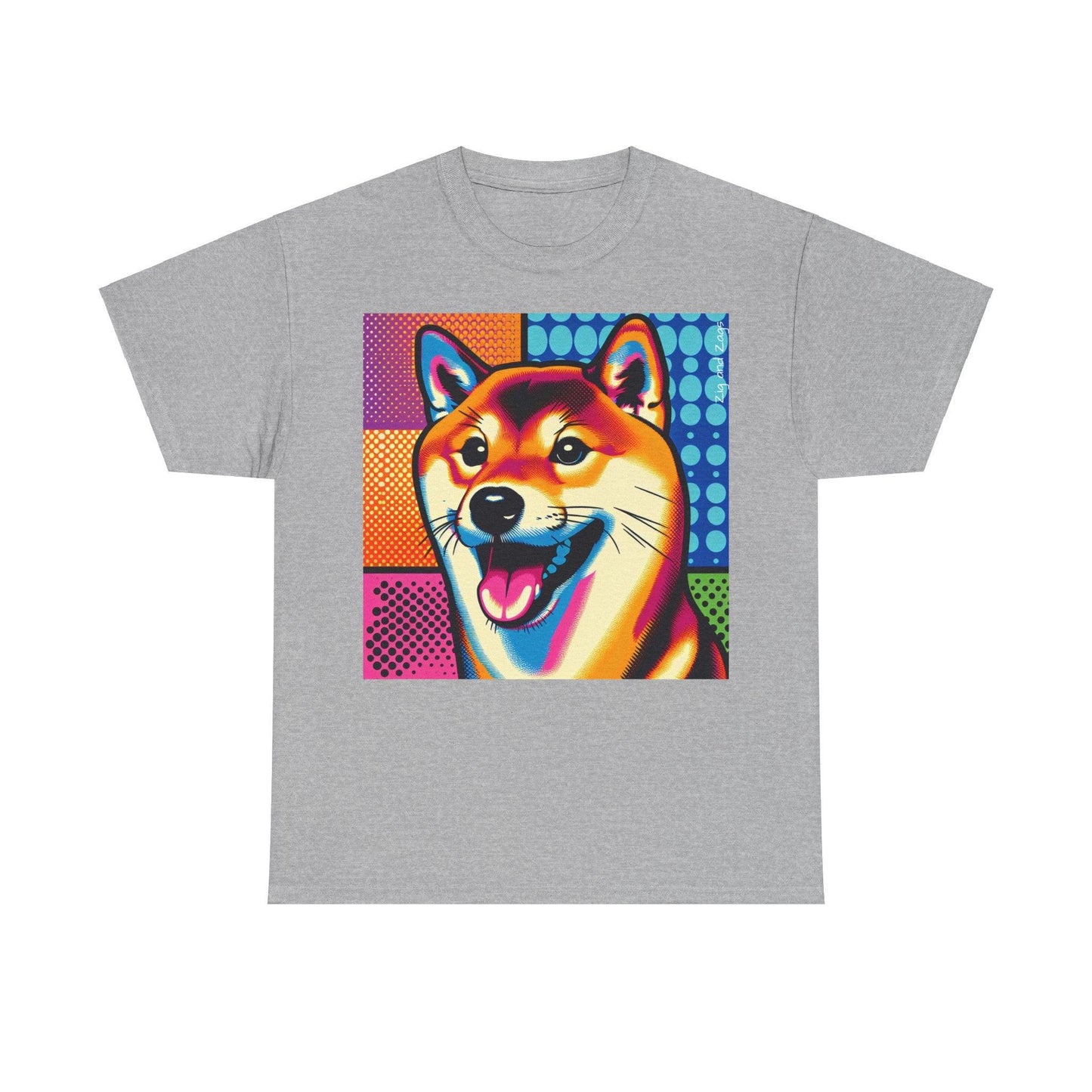 Shiba Dog Pop Art TShirt