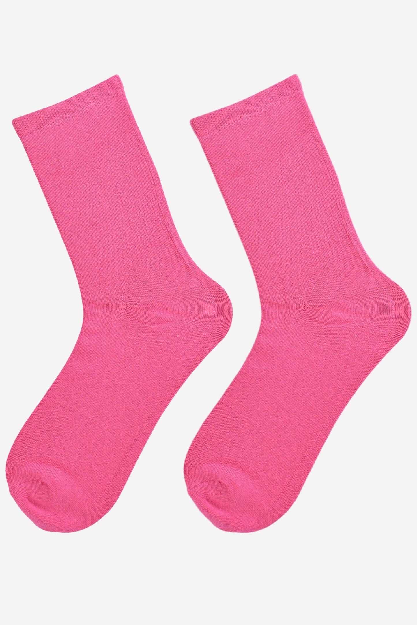 Women's Hot Pink Bamboo Socks