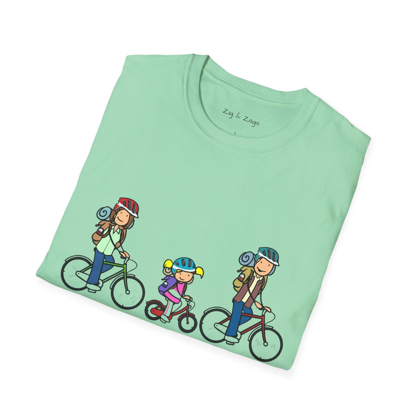 Ride Together Family Bike T-Shirt