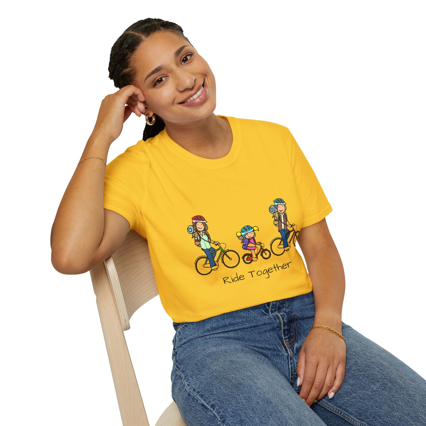 Ride Together Family Bike T-Shirt