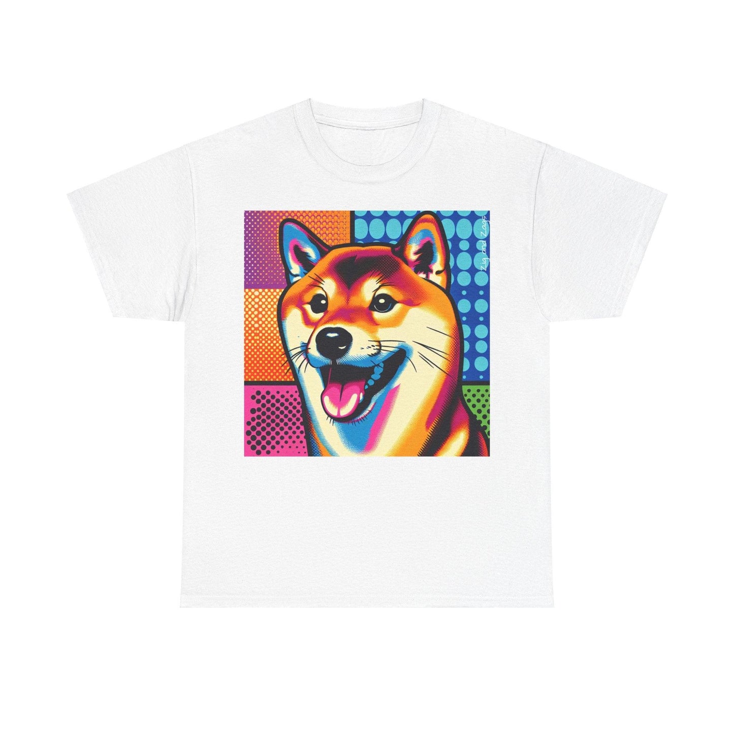 Shiba Dog Pop Art TShirt
