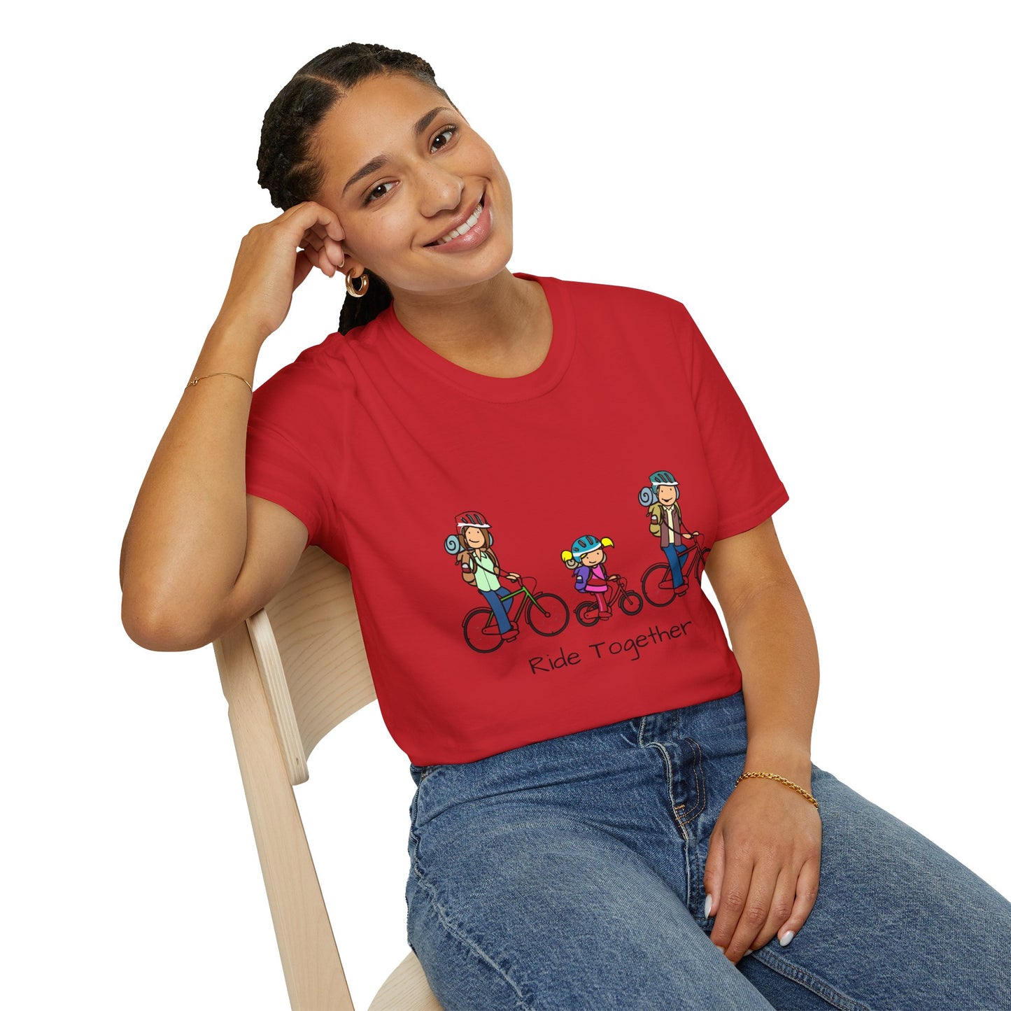 Ride Together Family Bike T-Shirt
