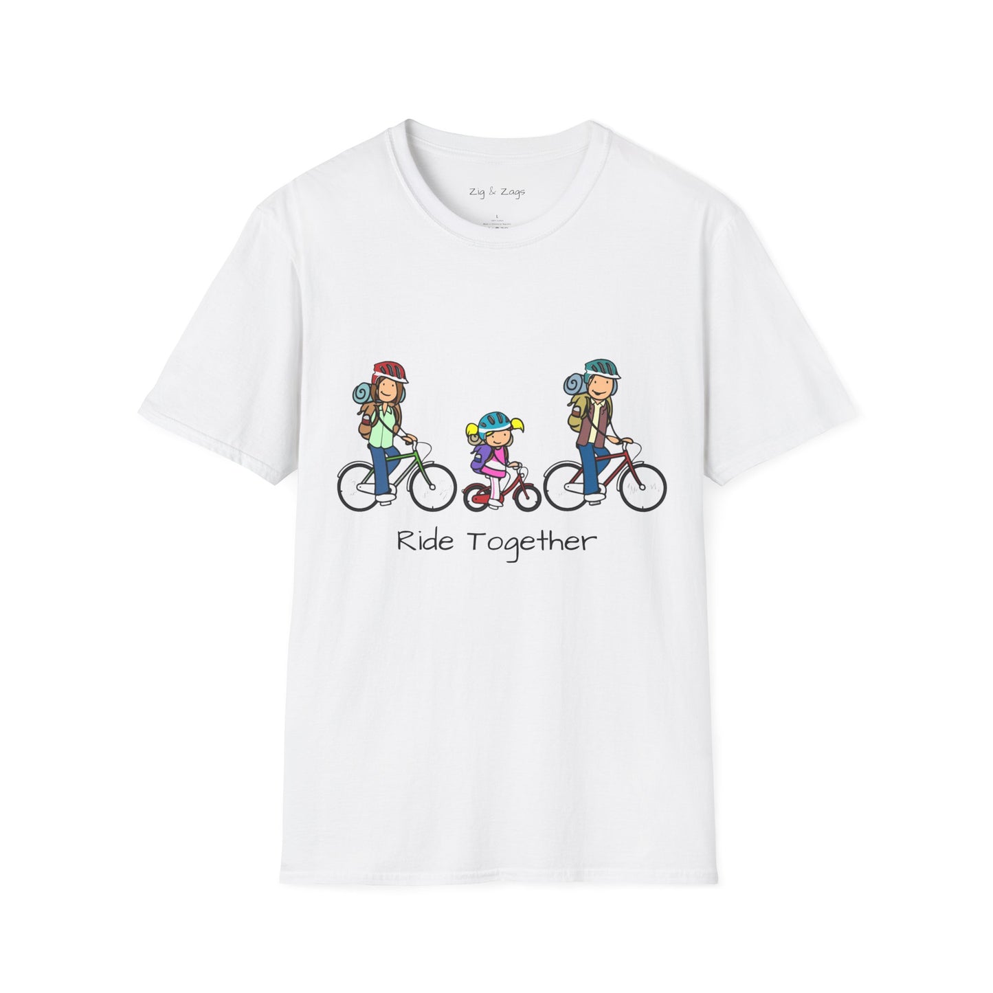 Ride Together Family Bike T-Shirt