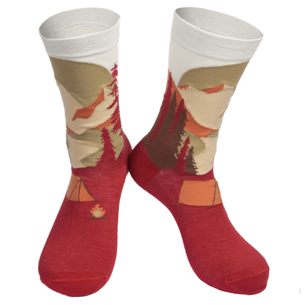 Campsite Bamboo Socks for Men