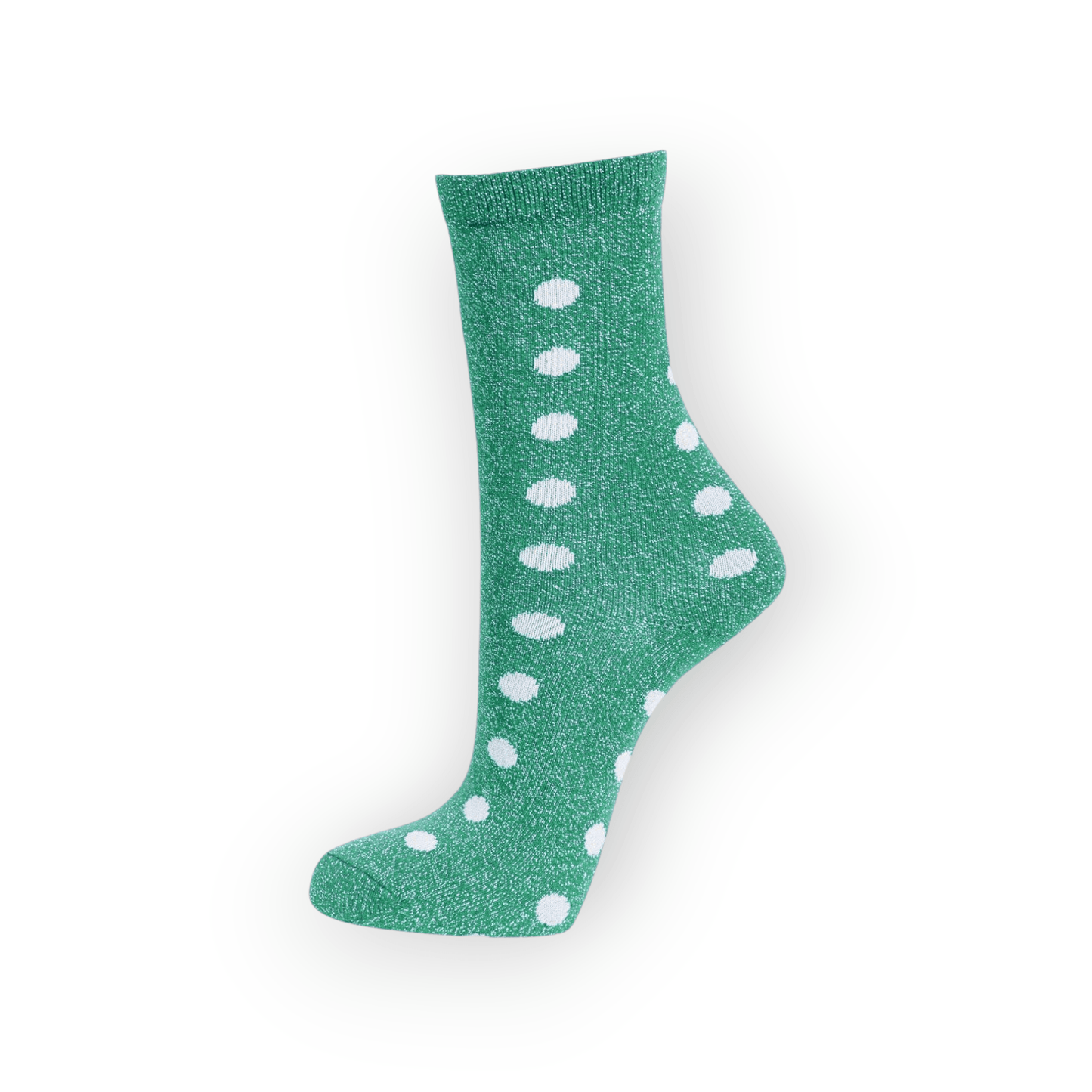 Women's Glitter Socks Polka Dots Sparkly Ankle Socks