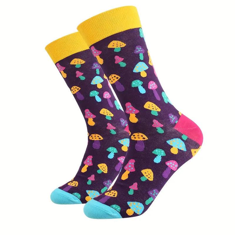 Fun and Funky Mushroom Socks: Add a Touch of Whimsy