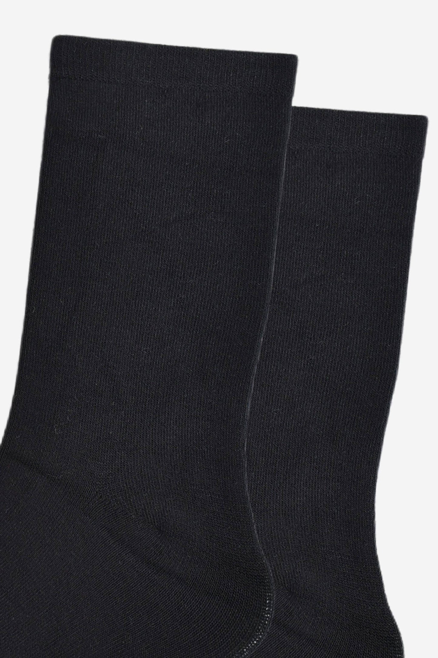 Women's Black Bamboo Socks