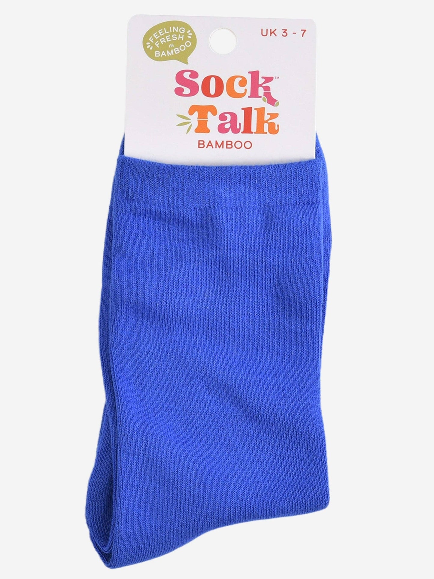 Women's Royal Blue Bamboo Socks