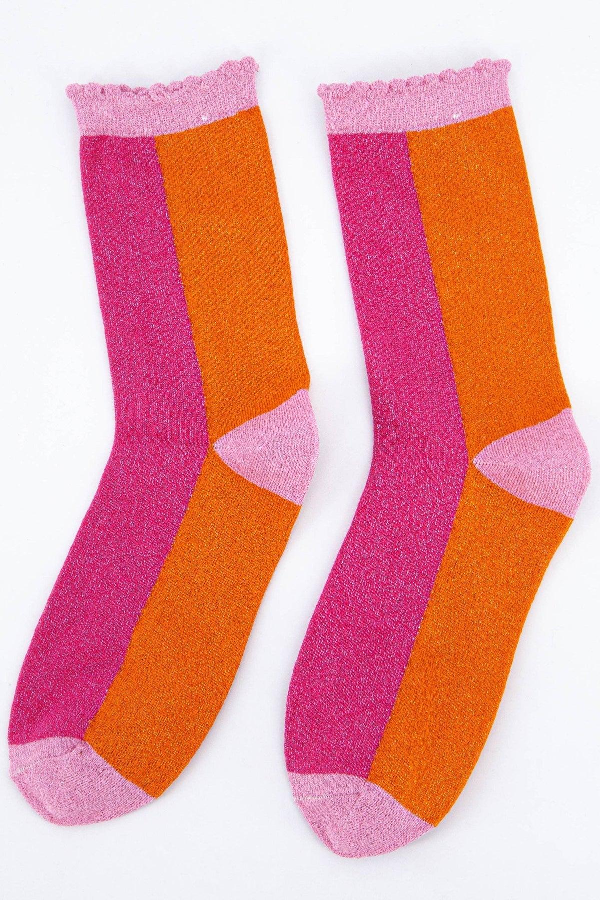 Block Colour Socks