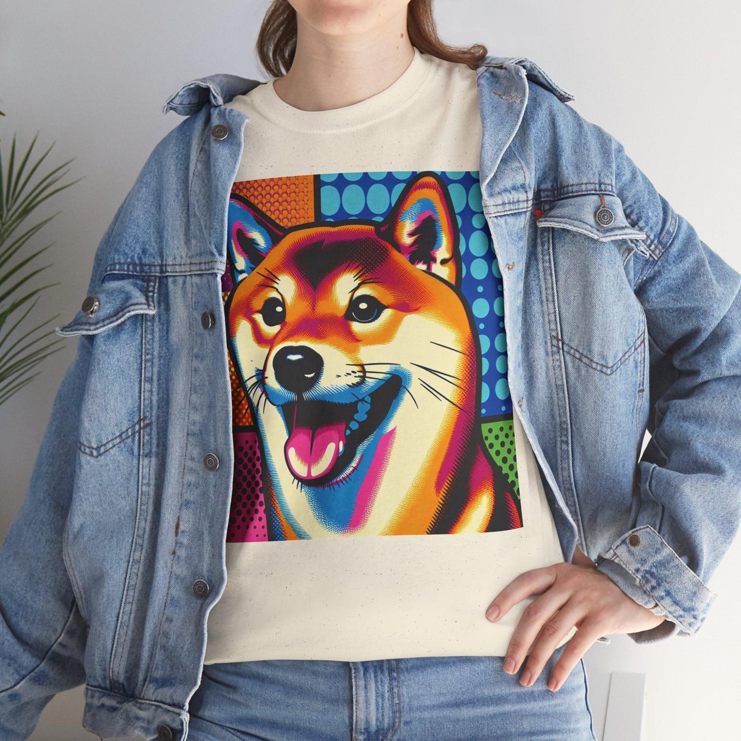 Shiba Dog Pop Art TShirt