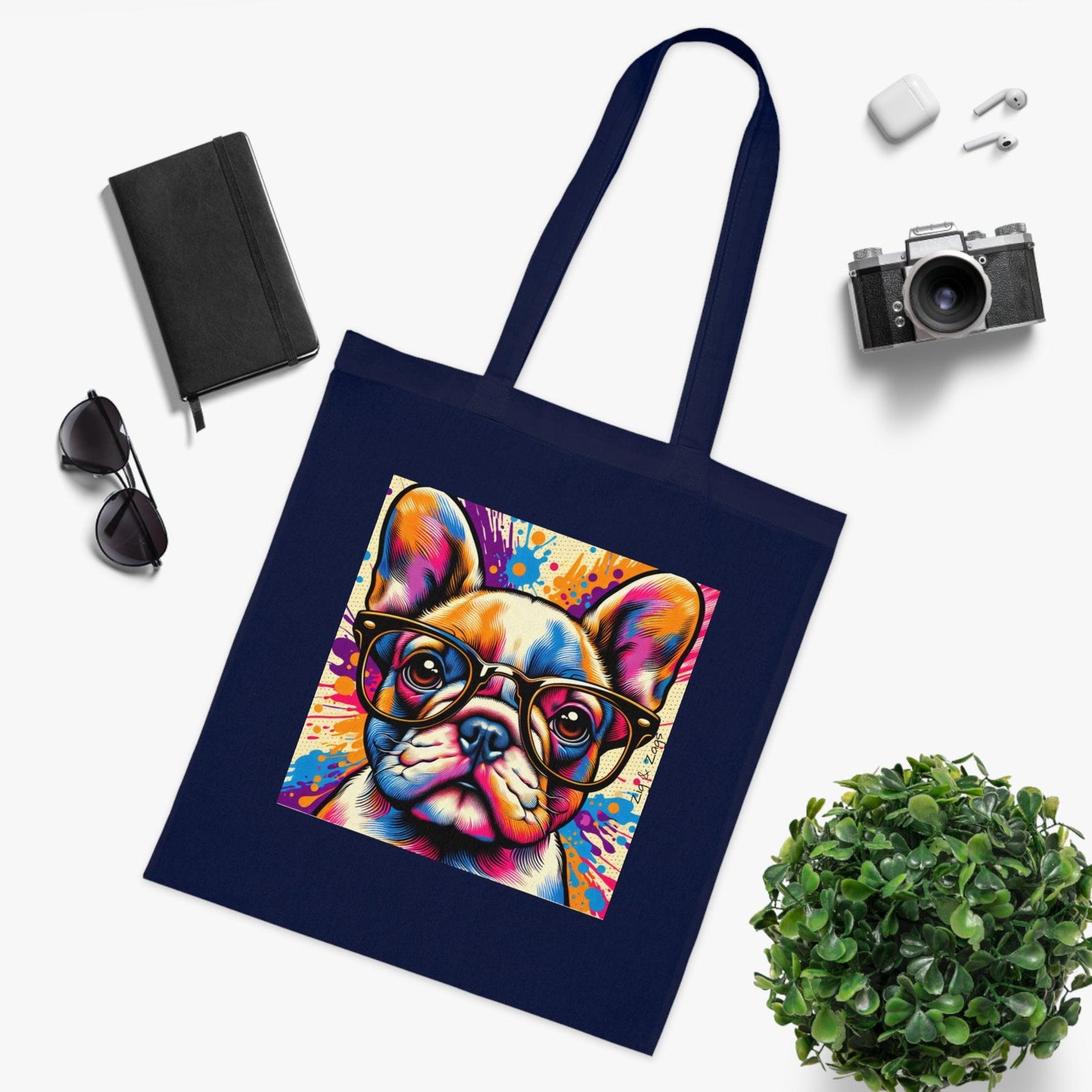 French Bulldog Cotton Tote Bag