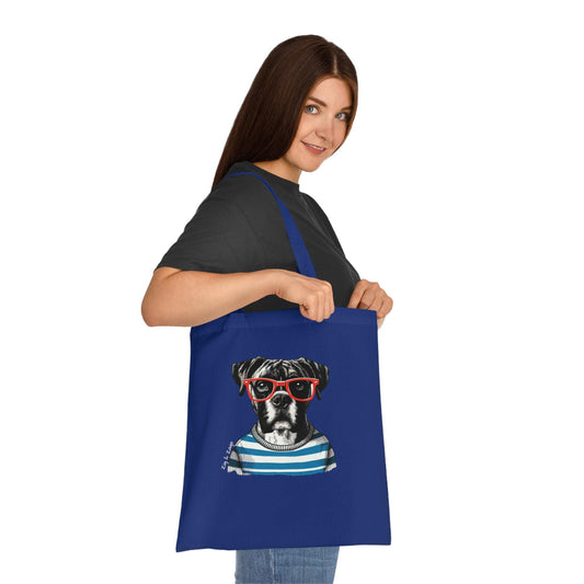 Boxer Dog Cotton Tote Bag