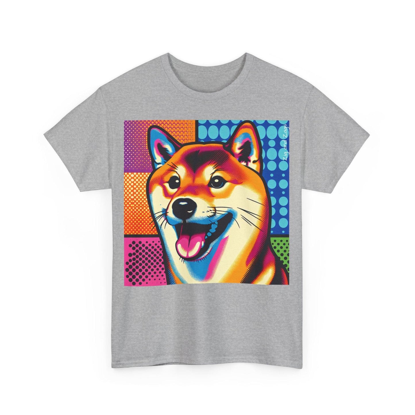 Shiba Dog Pop Art TShirt