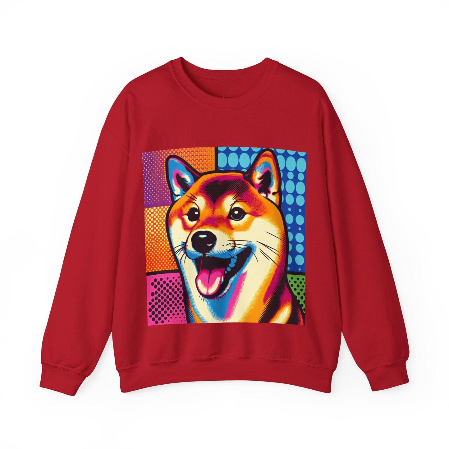 Shiba Dog Pop Art Unisex Sweatshirt