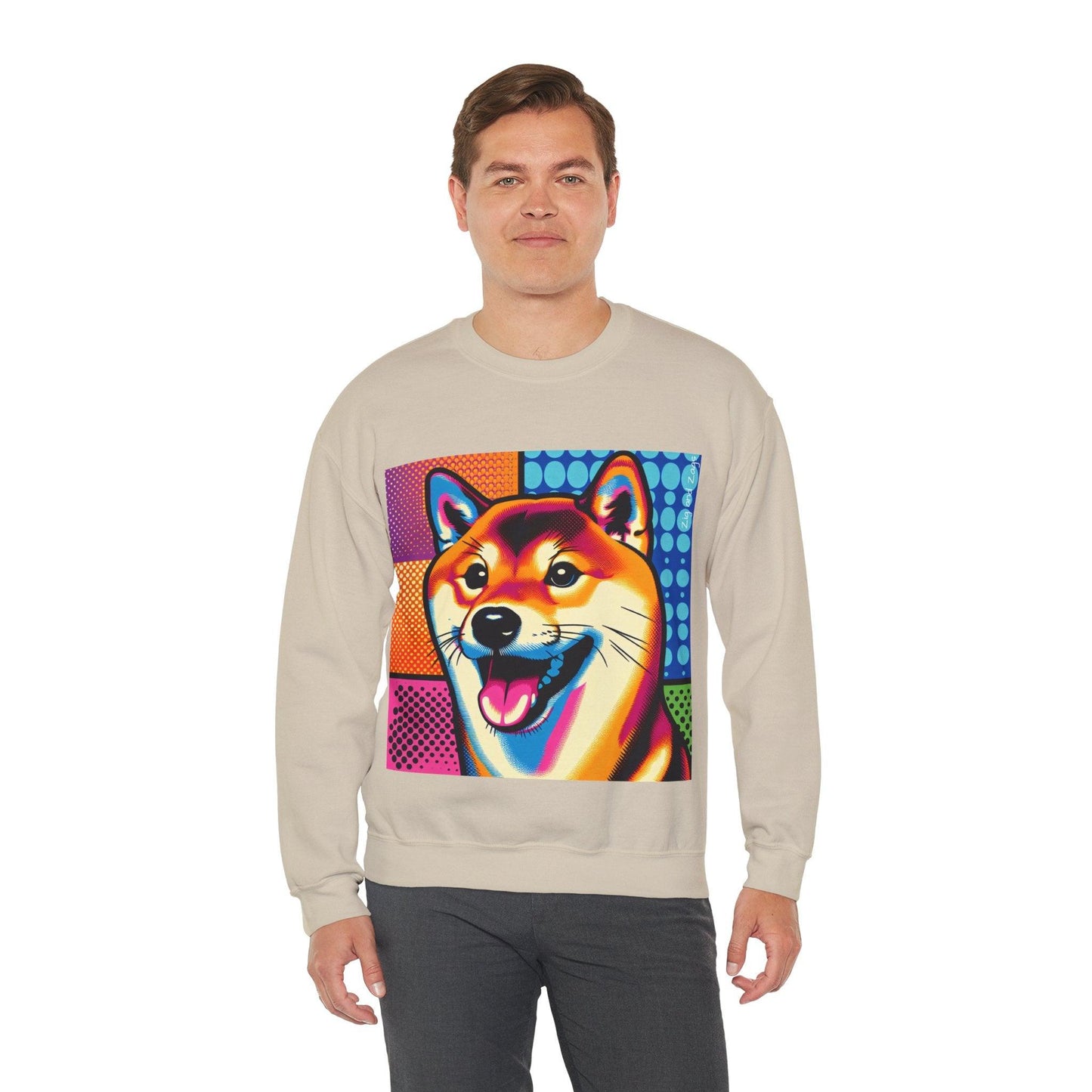 Shiba Dog Pop Art Unisex Sweatshirt