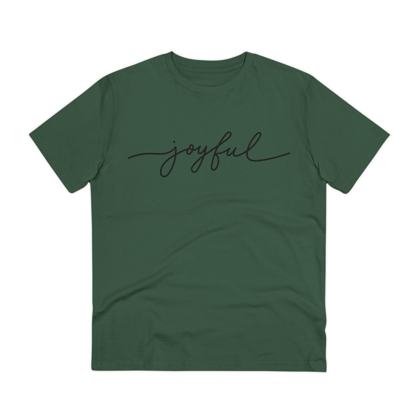 Joyful Unisex Organic Cotton T-shirt