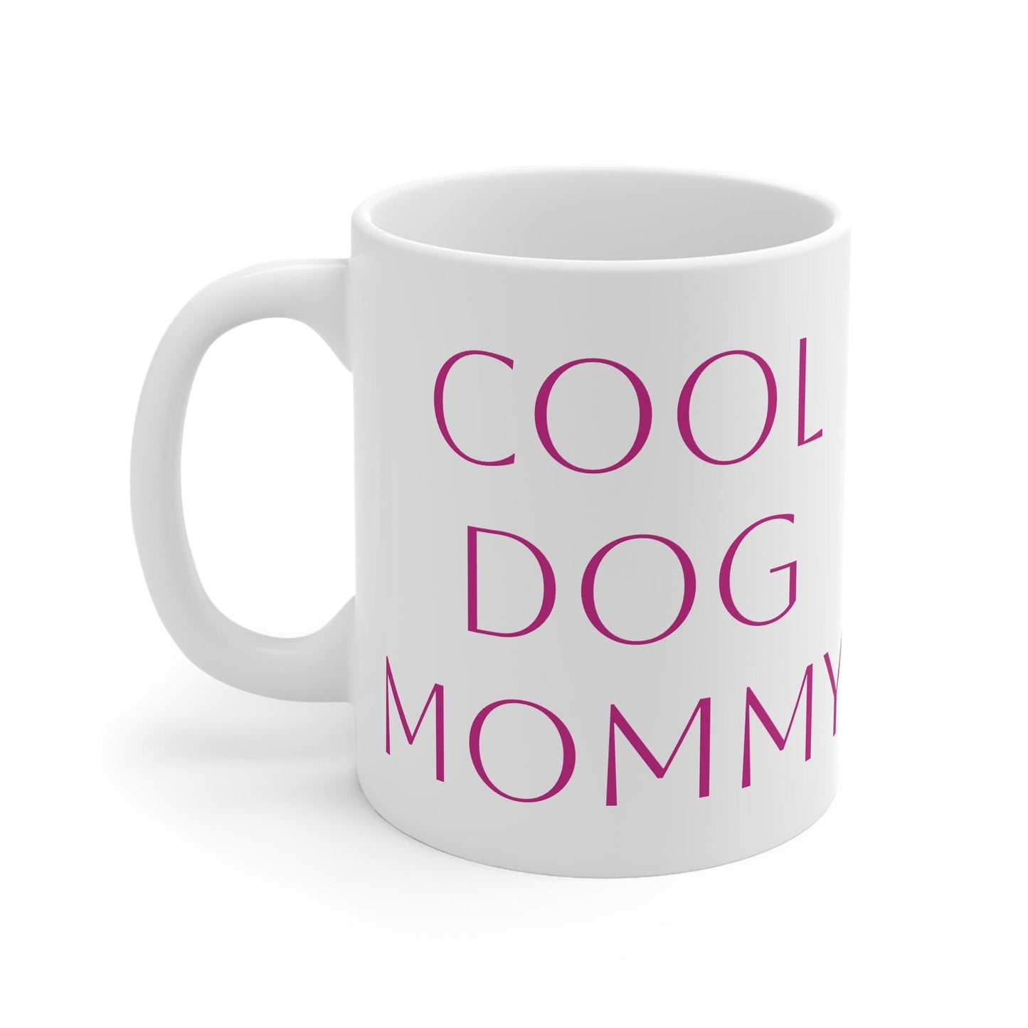 Dog Mommy French Bulldog White Ceramic Mug