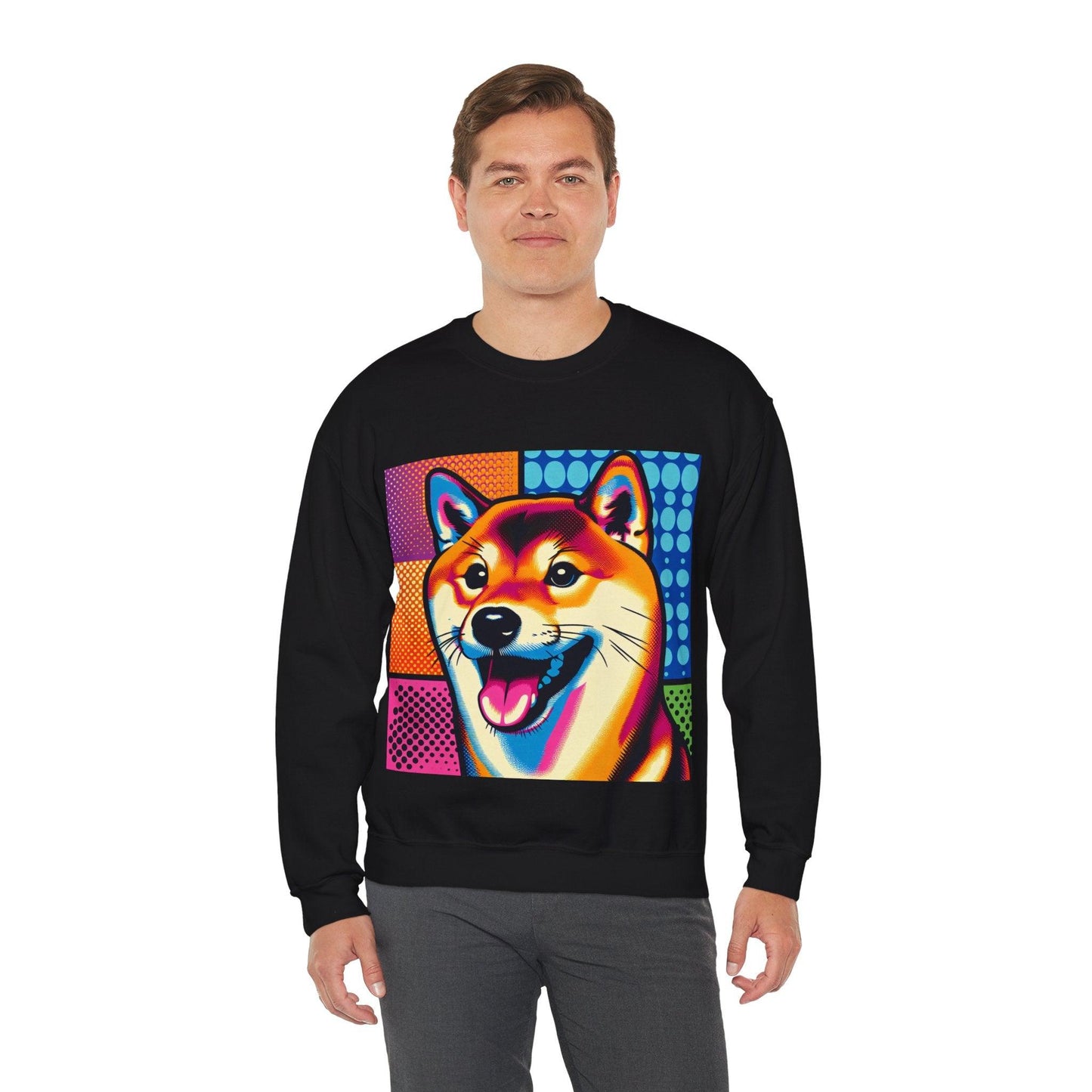 Shiba Dog Pop Art Unisex Sweatshirt