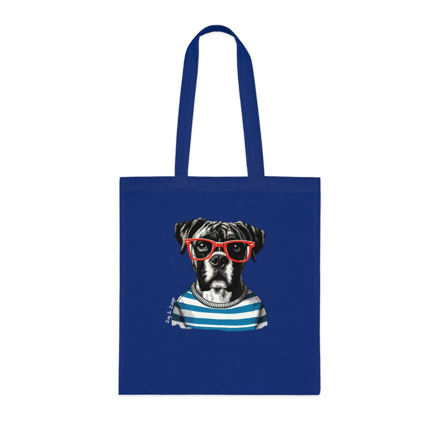 Boxer Dog Cotton Tote Bag